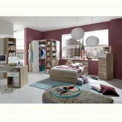 Highboard - San Remo Eiche - 46 cm -Wohnzimmer Verkäufe 0424017600 03 1600Wx1600H