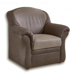 Sessel - braun - Microfaser