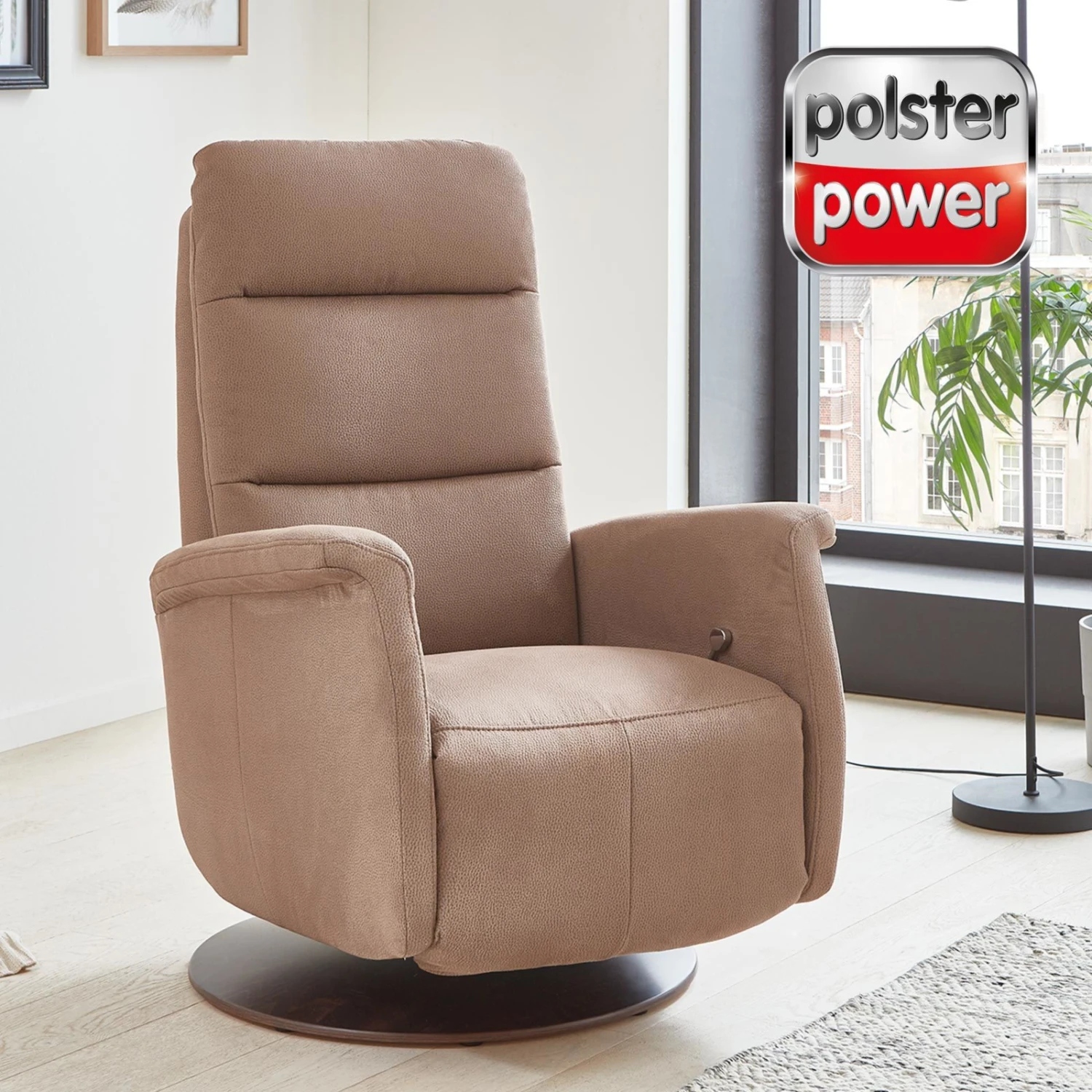 polsterpower Sessel - braun - Basismodell 1 polsterpower Sessel - braun - Basismodell