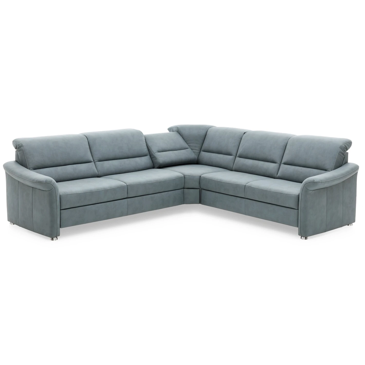 polsterpower Ecksofa - denim - mit Kopfpolsterverstellung - links 3 polsterpower Ecksofa - denim - mit Kopfpolsterverstellung - links – Bild 3