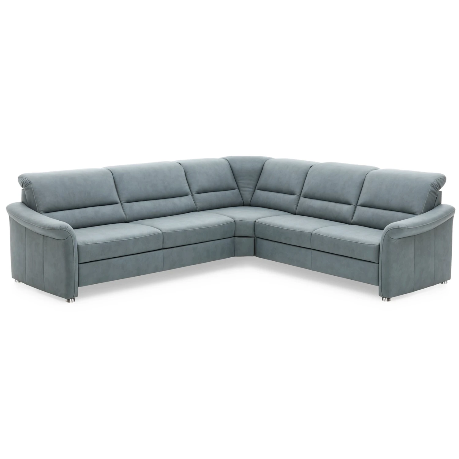 polsterpower Ecksofa - denim - mit Kopfpolsterverstellung - links 6 polsterpower Ecksofa - denim - mit Kopfpolsterverstellung - links – Bild 6