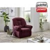 polsterpower Sessel - wine - Microfaser