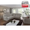 polsterpower Ecksofa - mandel - 2-Sitzer rechts