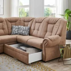 polsterpower Ecksofa - braun - Liegefunktion -Wohnzimmer Verkäufe 0426005600 05 1600Wx1600H