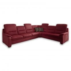 polsterpower Ecksofa - rot - 2-Sitzer rechts - Liegefunktion -Wohnzimmer Verkäufe 0426006101 03 1600Wx1600H