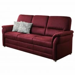 polsterpower 3-Sitzer-Sofa - bordeaux -Wohnzimmer Verkäufe 0426006600 09 1600Wx1600H