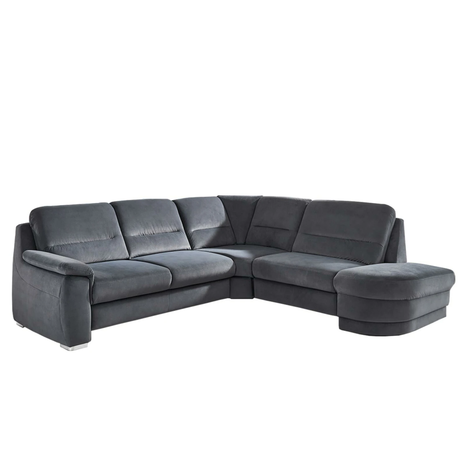 polsterpower Ecksofa - denim - Recamiere rechts - Basismodell 2 polsterpower Ecksofa - denim - Recamiere rechts - Basismodell – Bild 2