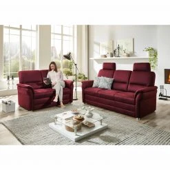 polsterpower 2-Sitzer-Sofa - bordeaux -Wohnzimmer Verkäufe 0426008300 08 1600Wx1600H