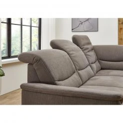 polsterpower Ecksofa - mandel - Recamiere rechts - Basismodell -Wohnzimmer Verkäufe 0426010477 05 1600Wx1600H