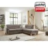polsterpower Ecksofa - mandel - Recamiere rechts - Basismodell