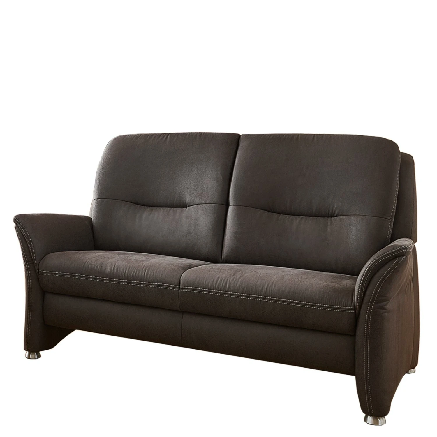 polsterpower 2,5-Sitzer-Sofa - anthrazit - Basismodell 3 polsterpower 2,5-Sitzer-Sofa - anthrazit - Basismodell – Bild 3