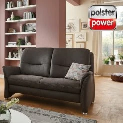 polsterpower 2,5-Sitzer-Sofa - anthrazit - Basismodell