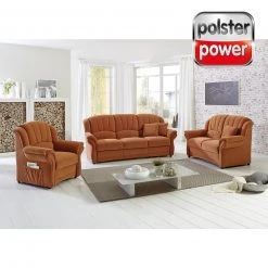 polsterpower Sessel - terra - Bonellfederkern - mit Rollen