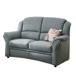 polsterpower 2-Sitzer-Sofa - grau-blau - Microfaser -Wohnzimmer Verkäufe 0426015900 09 1600Wx1600H