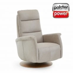 polsterpower Relaxsessel - silber - Basismodell