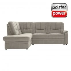 polsterpower Ecksofa - Holiday alu - Basismodell - Ottomane links