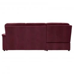 polsterpower Ecksofa - Saddle bordeaux - Basismodell - Ottomane links -Wohnzimmer Verkäufe 0426100677 04 1600Wx1600H