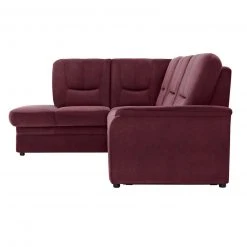 polsterpower Ecksofa - Saddle bordeaux - Basismodell - Ottomane links -Wohnzimmer Verkäufe 0426100677 06 1600Wx1600H