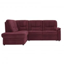 polsterpower Ecksofa - Saddle bordeaux - Basismodell - Ottomane links -Wohnzimmer Verkäufe 0426100677 09 1600Wx1600H