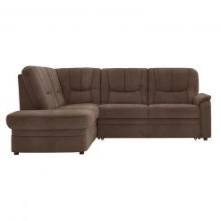 polsterpower Ecksofa - Saddle braun - Basismodell - Ottomane links -Wohnzimmer Verkäufe 0426100777 09 1600Wx1600H