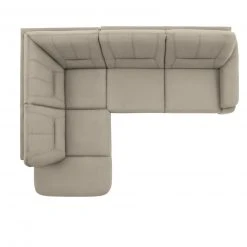 polsterpower Ecksofa - Miro ecru - Basismodell - Ottomane links -Wohnzimmer Verkäufe 0426101177 03 1600Wx1600H