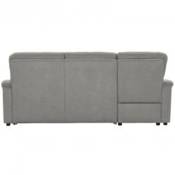 polsterpower Ecksofa - Belle silver - Basismodell - Recamiere links -Wohnzimmer Verkäufe 0426102477 04 1600Wx1600H