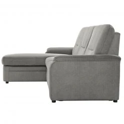 polsterpower Ecksofa - Belle silver - Basismodell - Recamiere links -Wohnzimmer Verkäufe 0426102477 05 1600Wx1600H