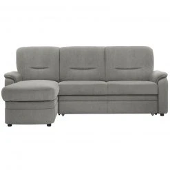 polsterpower Ecksofa - Belle silver - Basismodell - Recamiere links -Wohnzimmer Verkäufe 0426102477 09 1600Wx1600H