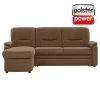 polsterpower Ecksofa - Holiday mandel - Basismodell - Recamiere links