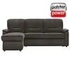 polsterpower Ecksofa - Saddle anthrazit - Basismodell - Recamiere links