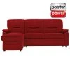 polsterpower Ecksofa - Miro bordeaux - Basismodell - Recamiere links