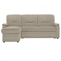polsterpower Ecksofa - Miro ecru - Basismodell - Recamiere links -Wohnzimmer Verkäufe 0426103577 09 1600Wx1600H