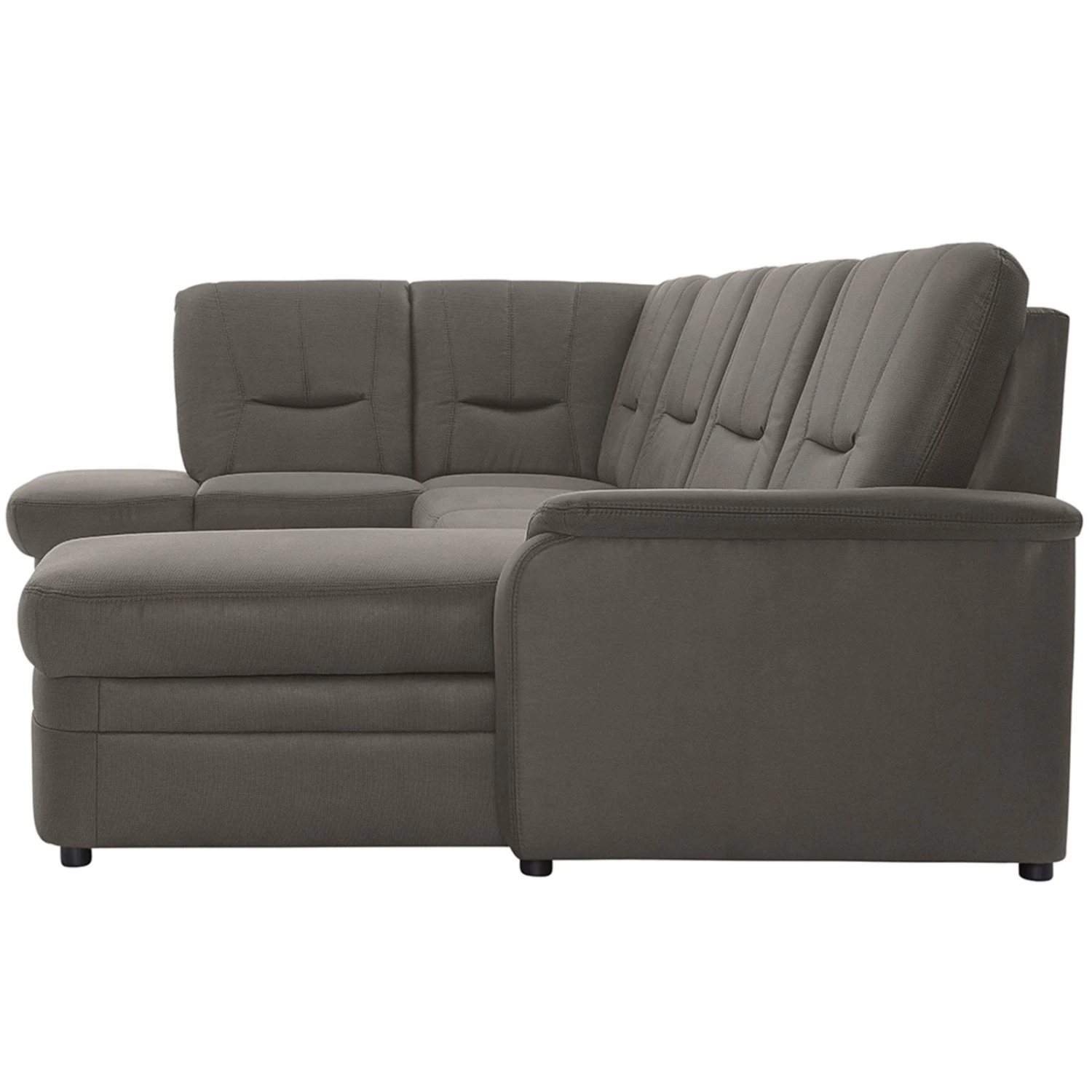 polsterpower Wohnlandschaft - Belle grey - Basismodell - rechts 6 polsterpower Wohnlandschaft - Belle grey - Basismodell - rechts – Bild 6