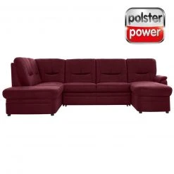 polsterpower Wohnlandschaft - Saddle bordeaux - Basismodell - rechts