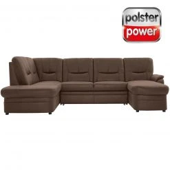 polsterpower Wohnlandschaft - Saddle braun - Basismodell - rechts