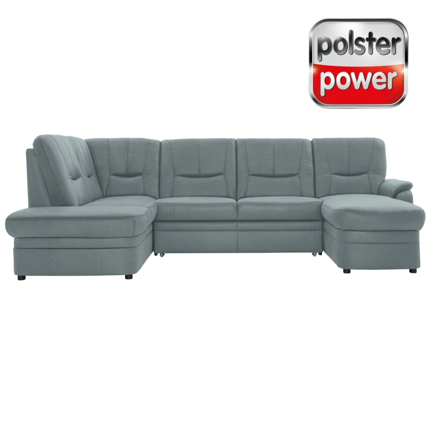 polsterpower Wohnlandschaft - Miro ice - Basismodell - rechts 1 polsterpower Wohnlandschaft - Miro ice - Basismodell - rechts