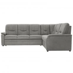 polsterpower Ecksofa - Belle silver - Basismodell - rechts -Wohnzimmer Verkäufe 0426104877 09 1600Wx1600H