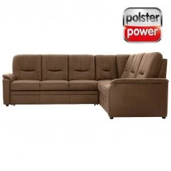 polsterpower Ecksofa - Holiday mandel - Basismodell - rechts