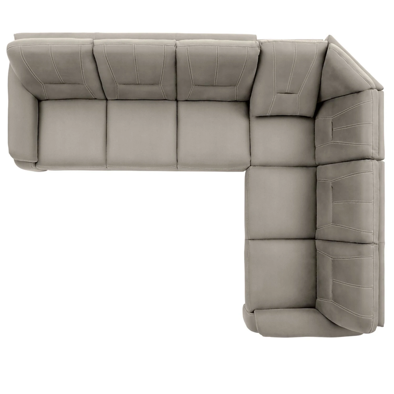 polsterpower Ecksofa - Holiday alu - Basismodell - rechts 3 polsterpower Ecksofa - Holiday alu - Basismodell - rechts – Bild 3