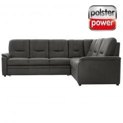 polsterpower Ecksofa - Holiday steel - Basismodell - rechts