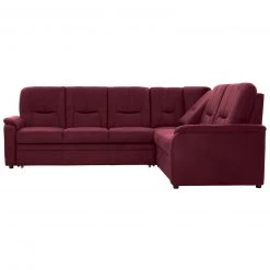 polsterpower Ecksofa - Saddle bordeaux - Basismodell - rechts -Wohnzimmer Verkäufe 0426105577 04 1600Wx1600H