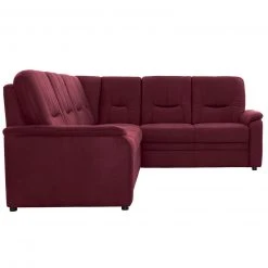 polsterpower Ecksofa - Saddle bordeaux - Basismodell - rechts -Wohnzimmer Verkäufe 0426105577 07 1600Wx1600H