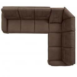 polsterpower Ecksofa - Saddle braun - Basismodell - rechts -Wohnzimmer Verkäufe 0426105777 03 1600Wx1600H
