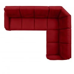 polsterpower Ecksofa - Miro bordeaux - Basismodell - rechts -Wohnzimmer Verkäufe 0426106077 03 1600Wx1600H
