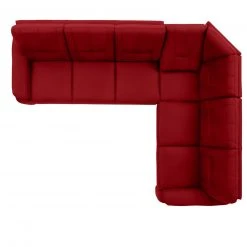 polsterpower Ecksofa - Miro bordeaux - Basismodell - rechts -Wohnzimmer Verkäufe 0426106077 04 1600Wx1600H