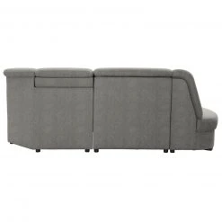 polsterpower Ecksofa - Belle silver - Basismodell - Ottomane links -Wohnzimmer Verkäufe 0426106277 05 1600Wx1600H