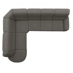 polsterpower Ecksofa - Belle grey - Basismodell - Ottomane links -Wohnzimmer Verkäufe 0426106477 03 1600Wx1600H