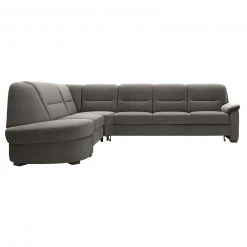 polsterpower Ecksofa - Belle grey - Basismodell - Ottomane links -Wohnzimmer Verkäufe 0426106477 09 1600Wx1600H
