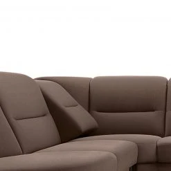 polsterpower Ecksofa - Saddle braun - Basismodell - Ottomane links -Wohnzimmer Verkäufe 0426106677 07 1600Wx1600H