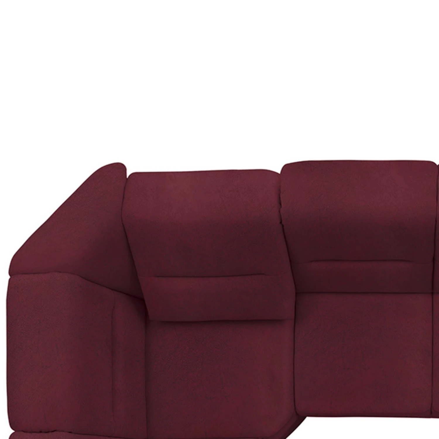 polsterpower Ecksofa - Saddle bordeaux - Basismodell - Ottomane links 8 polsterpower Ecksofa - Saddle bordeaux - Basismodell - Ottomane links – Bild 8